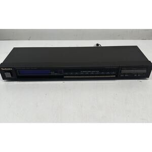 Vintage Technics ST-Z980 AM/FM Stereo Tuner 24 Channel Tested - NO POWER CABLE